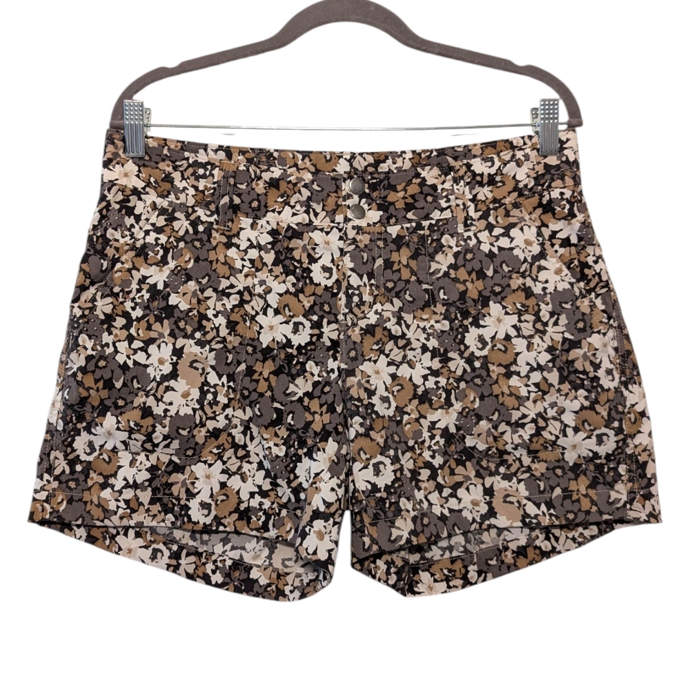 Columbia Omni-Shield Floral Print Shorts | Size 10 | Water-Repellent Lightweight